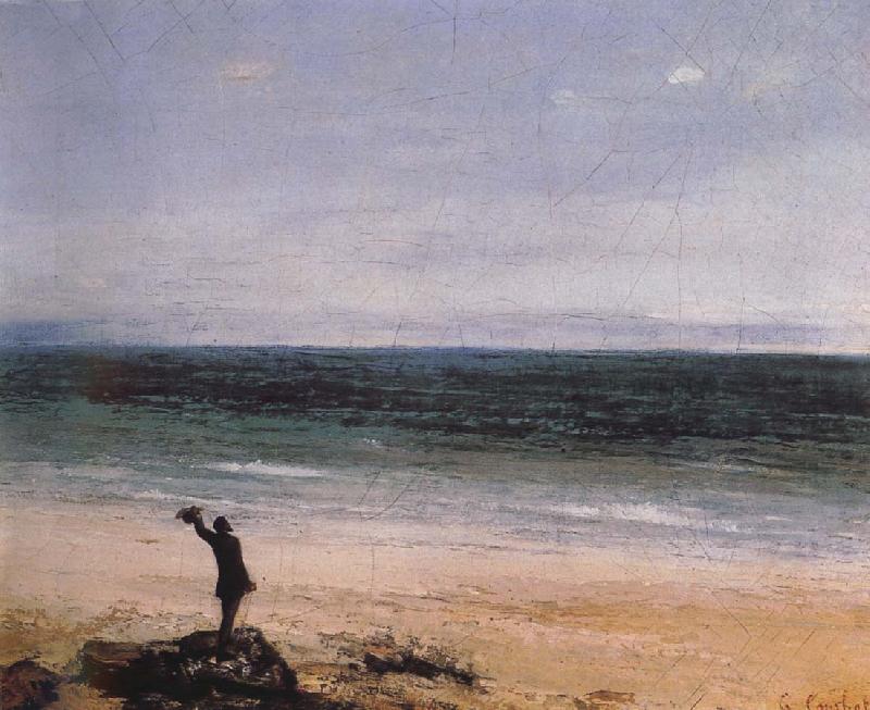 Gustave Courbet Seaside